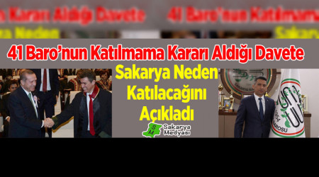 41 BARO KATILMAMA KARARI ALIRKEN 10 BARO KATILACAĞINI AÇIKLADI