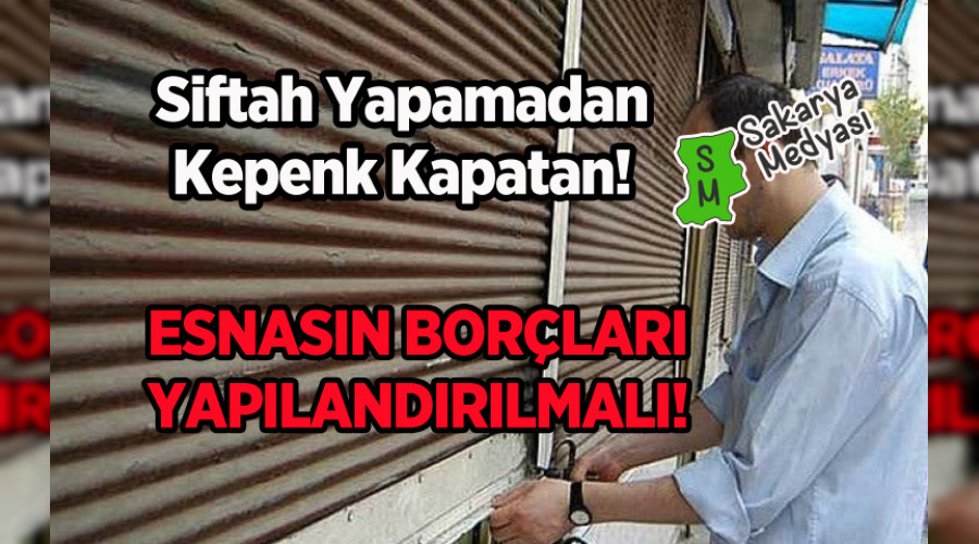 BORÇLAR YAPILANDIRILMALI