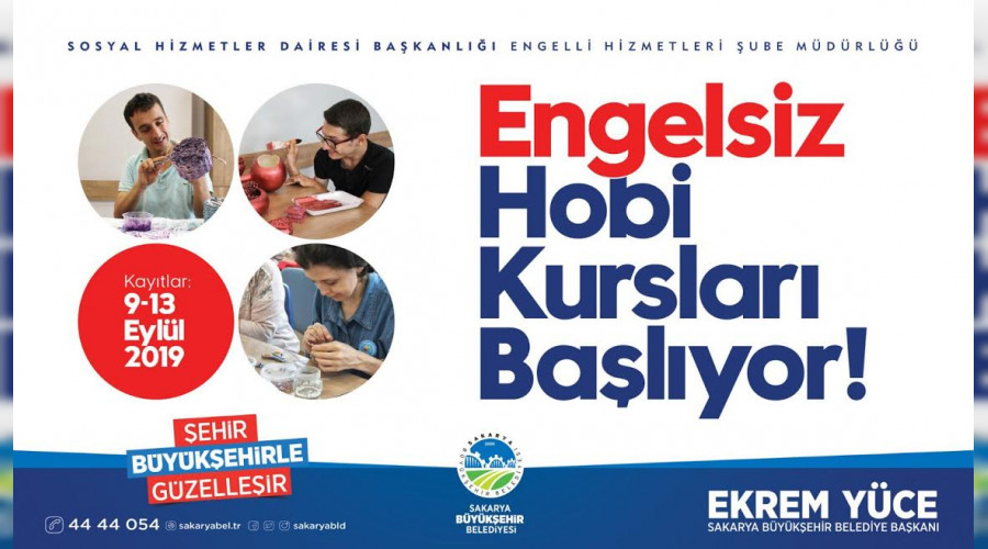 Engelsiz Hobi Kurslarında yeni dönem başlıyor