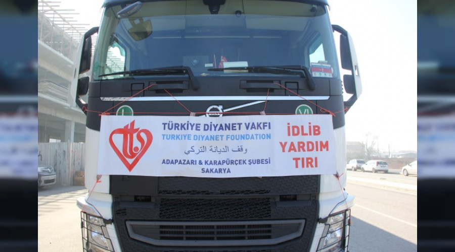 İDLİB YARDIM TIRI YOLA ÇIKTI