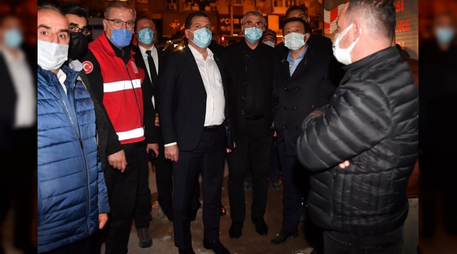 İzmir’in ve İzmirli kardeşlerimizin yanındayız