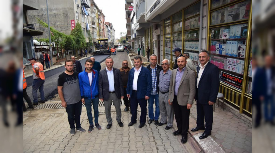 Karasu,Kabakoz Mahallesinde Asfalt almalar Tamamland
