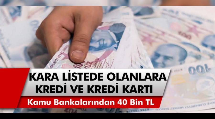 Sicili Bozuk Vatandalara 40 Bin TL Kredi 