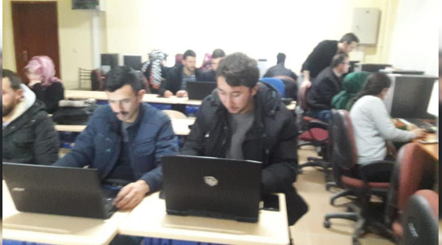 Taraklı'da Bilgisayar ve İlk yardım kursuna yoğun İlgi