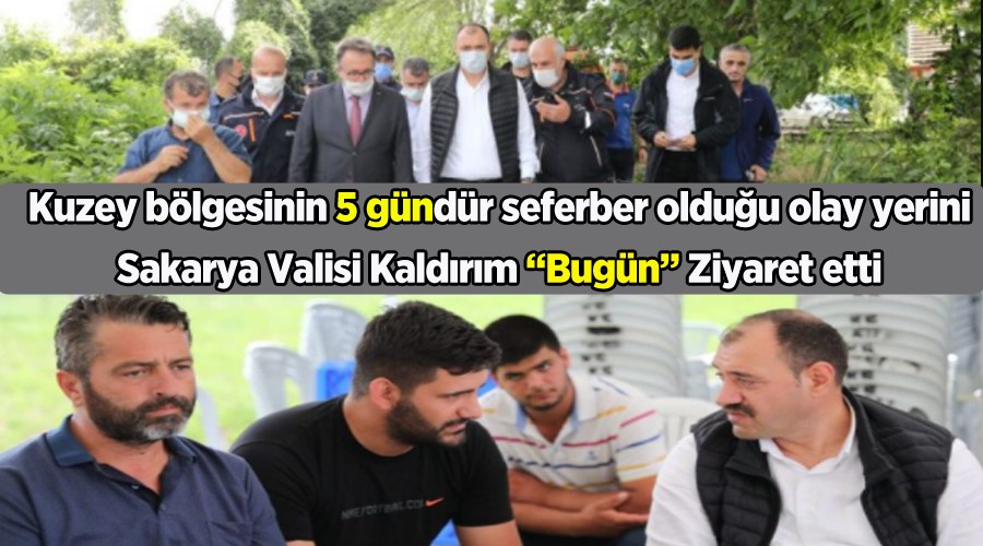 VAL KALDIRIM 5 GN SONRA OLAY YERN ZYARET ETT