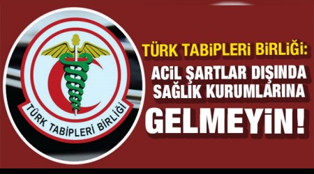 Yarın acil değilse hastaneye gitmeyin!