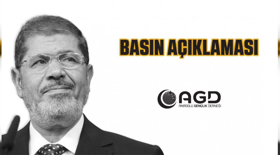 AGD SAKARYA'DAN MUHAMMED MURSİ BASIN AÇIKLAMASI