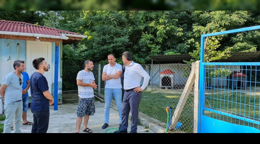 Başkan Özen, Hayvan Barınağını Ziyaret Etti