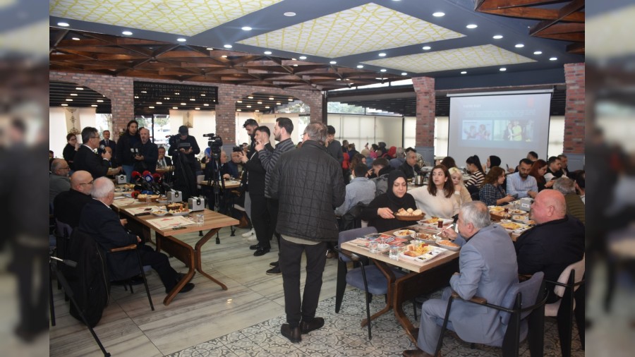 BAŞKAN ŞENOL DİNÇ 10 OCAK ÇALIŞAN GAZETECİLER GÜNÜNÜ KUTLADI