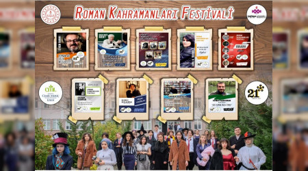 Cemil Meri Sosyal Bilimler Lisesi'nde Roman Kahramanlar Festivali