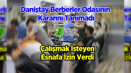 DANITAY BERBER ESNAFINI HAKLI BULDU