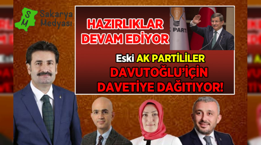 ESK AK PARTLLERDEN DAVUTOLU DAVET