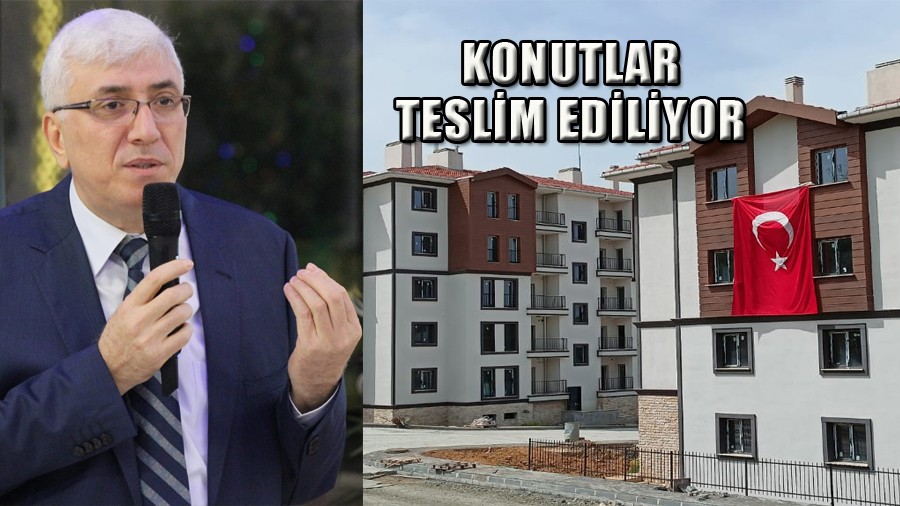 Gazeteciler Sitesinde konutlar teslim ediliyor
