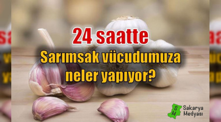 Sarımsak 24 saat içinde vücudumuza neler yapıyor?