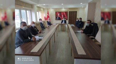Taraklda Bamllk ve Uyuturucu ile Mcadele Komisyonu Toplants yapld.