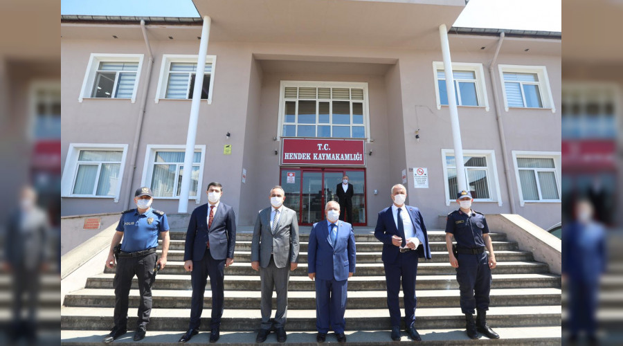 Vali Nayir İlçelere Veda Ziyaretlerini Bugün de Sürdürdü