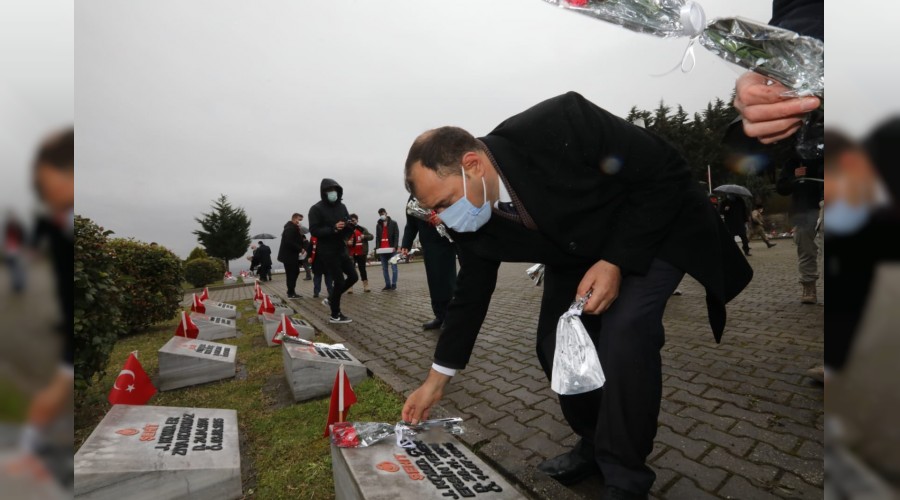 18 Mart Çanakkale Zaferi ve Şehitleri Anma Günü Münasebetiyle İlimizde Anma Törenleri Düzenlendi