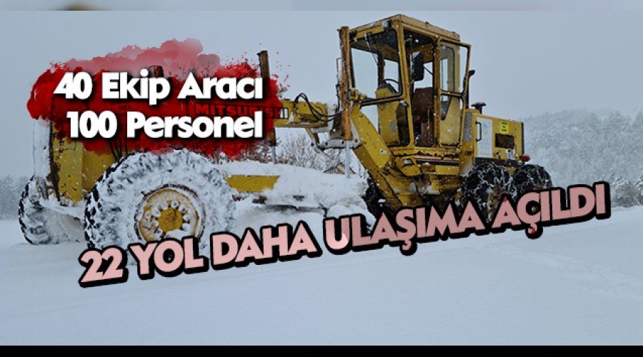 22 yol daha ulama ald