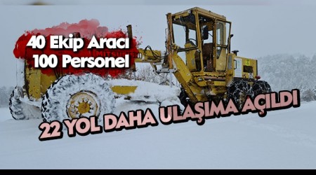 22 yol daha ulama ald