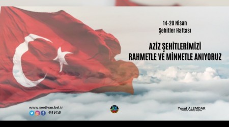Bakan Alemdar 14-20 Nisan ehitler Haftas mnasebetiyle bir mesaj yaynlad.