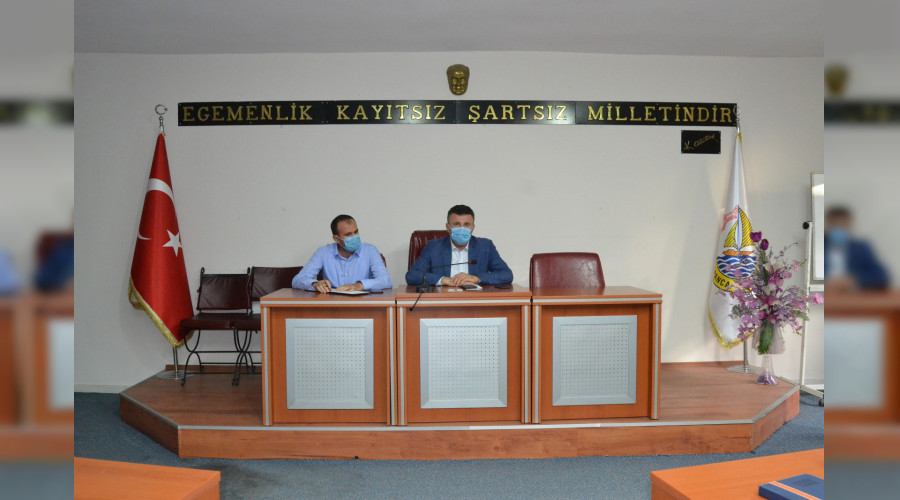 Başkan Özen, Değerlendirme Toplantısı Yaptı