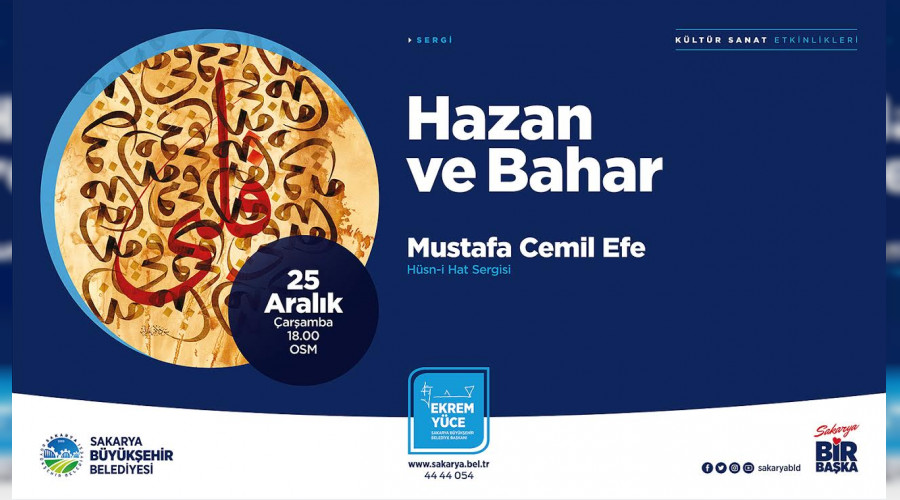Hsn-i Hat sergisi OSM'de beeniye sunuluyor