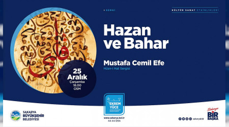 Hsn-i Hat sergisi OSM'de beeniye sunuluyor