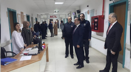 Kaymakam Arslantrk Hastaneyi Gezdi