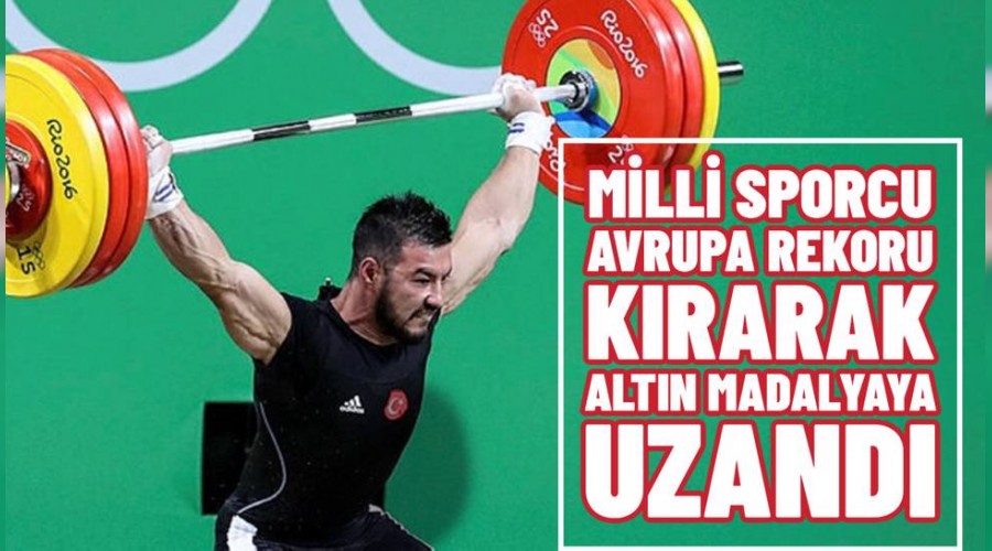 Milli halterci Daniyar smayilov, Avrupa ampiyonu oldu