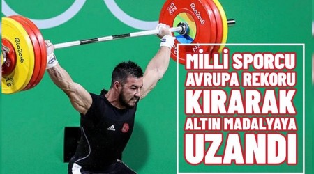 Milli halterci Daniyar smayilov, Avrupa ampiyonu oldu