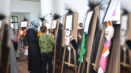 rencilerin hayallerindeki oyuncaklar sergilendi