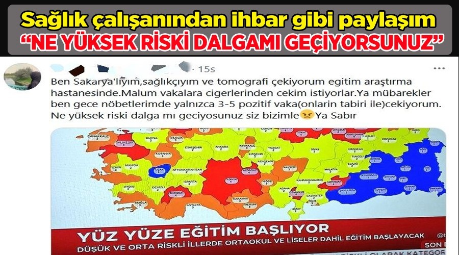 SAĞLIKÇIDAN İHBAR GİBİ YALANLAMA!..