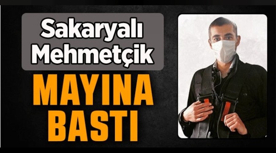 Sakaryalı Mehmetçik mayına bastı