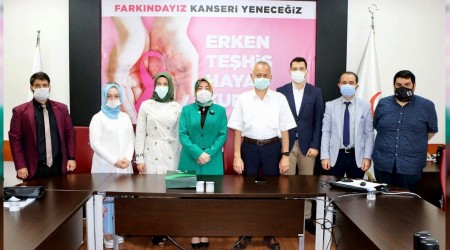 Yeşilay’dan İl Sağlık Müdürü Aziz Öğütlü’ye Ziyaret