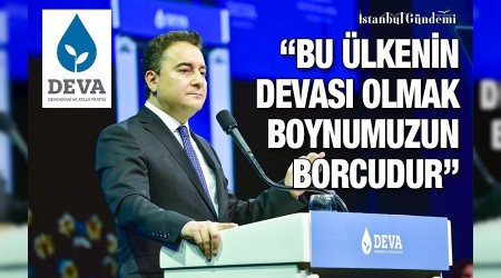 ‘Bu ülkenin devası olmak boynumuzun borcudur‘