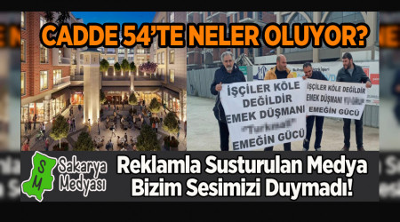 CADDE 54'TEN HAKKIMIZI ALAMADIK EYLEM!
