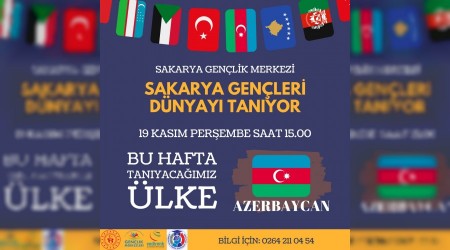 Gençlik Merkezinde Azerbaycan Konuşulacak
