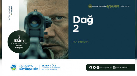 Hafta sonu film ve tiyatro gsterimi Millet Bahesinde
