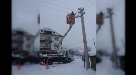 SEDAŞ Sakarya’da kar çalışmalarına devam ediyor