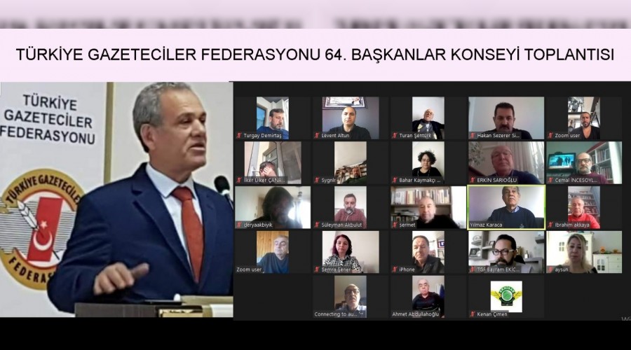 Trkiye Gazeteciler Federasyonu (TGF) 64. Bakanlar Konseyi Sonu Bildirgesi