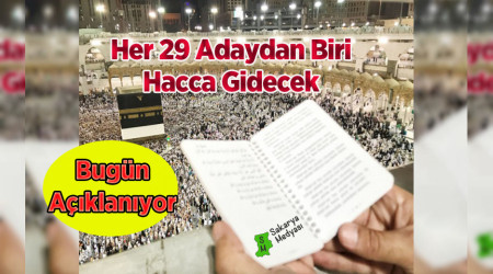 2 MİLYON 300 BİN 800 HACI ADAYI BUGÜN AÇIKLANACAK KURAYI BEKLİYOR