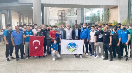 Bykehirli milli grei Krk, Avrupa ikincisi oldu