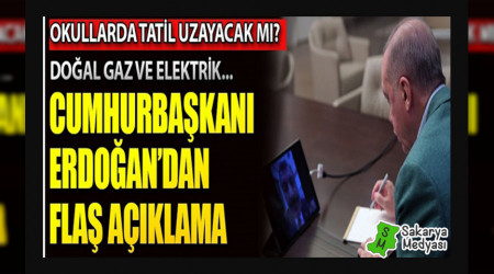 ERDOAN'DAN DOALGAZ VE ELEKTRK AIKLAMASI