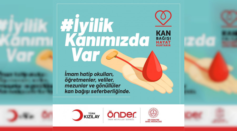 İmam Hatiplerden Kan Bağışı