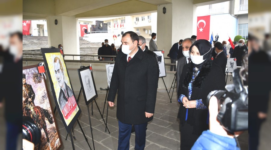 Öğretmenlerin Atatürk Temalı Sergisi