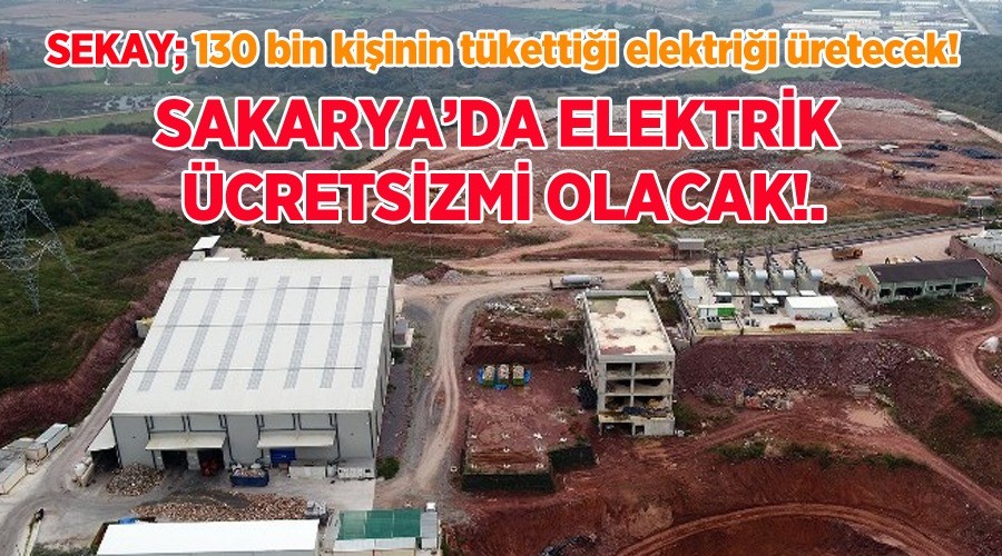 98 bin kiinin elektrik ihtiyac SEKAYdan