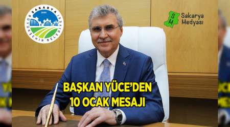 BAKAN YCE'DEN 10 OCAK MESAJI