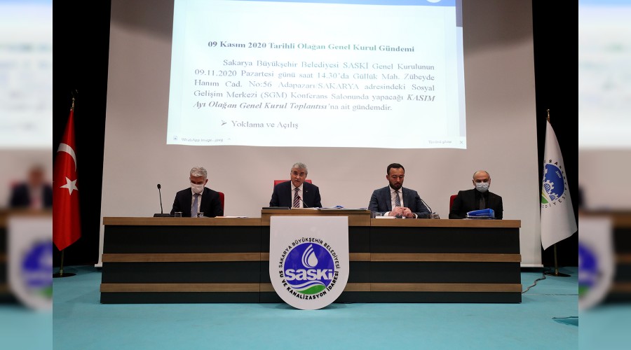 SASKİ Genel Kurulu yapıldı