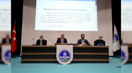 SASKİ Genel Kurulu yapıldı
