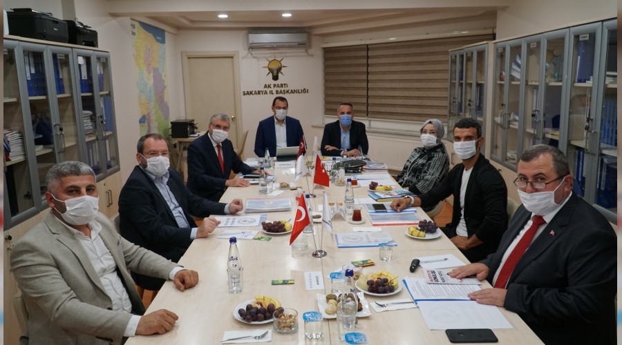 AK Parti Sakarya Aylk l Koordinasyon ve Deerlendirme Toplants Gerekleti
